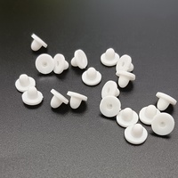Bouchons d'oreilles en silicone transparents en forme de soucoupe volante, remplacement en plastique pour boucles d'oreilles, marque Jialin