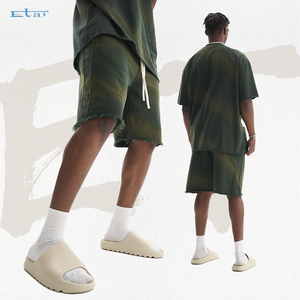 Offre Spéciale 380Gsm poids lourd hommes mode Shorts haute qualité décontracté été Logo personnalisé Shorts pour hommes - Product Image 4