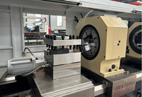 Tour CNC à double tête HX-11260-220 à haute efficacité pour l'usinage d'essieux de camions lourds avec système FANUC, exporté vers l'Inde