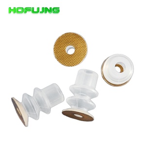 Mini ventosa de vacío de 10 mm de diámetro para alta temperatura, accesorios neumáticos, ventosa de goma para altas temperaturas - Product Image 4