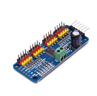 Carte de commande de servomoteur PWM 16 canaux, contrôleur de robot, module de pilote d'interface IIC PCA9685