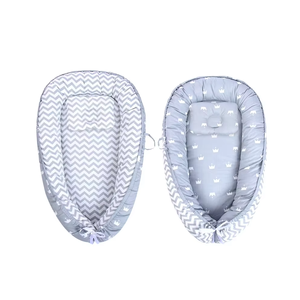 Top Quality Customized Portable Design 100% Cotton Organic Newborn Baby Girl Nest Sleeping Bed Crib - Product Image 4