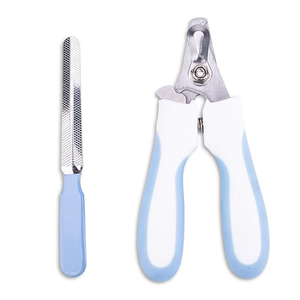 Safe Stainless Steel Pet <b>Dog</b> & Cat Nail Clippers with File Anti-Scratch <b>Scissors</b> Easy to Use for Claw Trimming & Grooming - Product Image 1