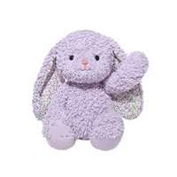 Peluche Lapin Zhuoqu Yami Ultra-Douce, Adorable Petite Poupée Lapin, Compagnon Réconfortant, Cadeau d'Anniversaire Parfait en Polyester