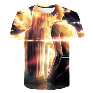 T-shirt pour homme imprimé en 3D, respirant, style anime <span class=keywords><strong>manga</strong></span>, Harajuku, décontracté, jersey - Product Image 2
