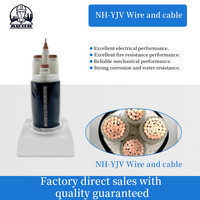 Cable de alimentación blindado ignífugo con funda de polietileno con aislamiento XLPE de núcleo de cobre de 0,6/1kV de/1