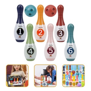 Juego de pelota deportiva <span class=keywords><strong>para</strong></span> interiores/exteriores <span class=keywords><strong>para</strong></span> juegos interactivos entre padres e hijos, bolera de juguete de plástico <span class=keywords><strong>para</strong></span> niños/niñas, juguete de baño elegante - Product Image 2