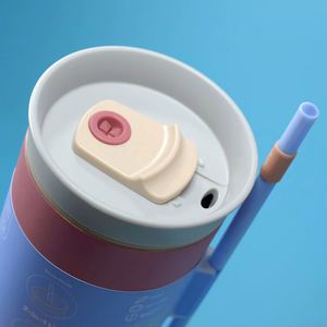 DD3977 2025 New <b>40oz</b> Double Wall Water Bottle Car Outdoor Sports Cup Mug Vacuum Insulated <b>Tumbler</b> <b>With</b> <b>Handle</b> and Straw - Product Image 2