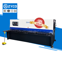 QC11K 6/8/10mm 3200mm coupe-cisaillement tôle automatique CNC hydraulique Guillotine cisailles Machines guillotine coupe cisaillement