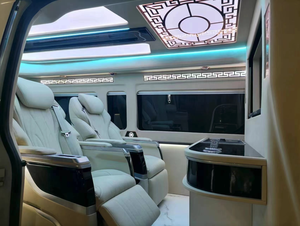 Rideaux de voiture de luxe YLC pour Mercedes W447 <span class=keywords><strong>Vito</strong></span> V300 V250 Sprinter Sienna Alphard Vellfire Coaster Hiace modifiés en version <span class=keywords><strong>VIP</strong></span> - Product Image 1