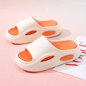 Slippers new summer men and women's thick sole non-slip increase - flip-flops casual fashion soft bottom beach cool