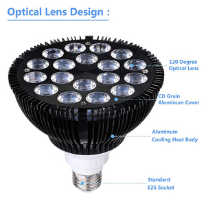 54W LED <span class=keywords><strong>ampoule</strong></span> <span class=keywords><strong>d</strong></span>'aquarium E27 lampe <span class=keywords><strong>de</strong></span> corail à spectre complet plantes aquatiques élèvent des lumières pour l'éclairage <span class=keywords><strong>de</strong></span> réservoir <span class=keywords><strong>de</strong></span> poissons <span class=keywords><strong>d</strong></span>'<span class=keywords><strong>eau</strong></span> <span class=keywords><strong>de</strong></span> <span class=keywords><strong>mer</strong></span> salée - Product Image 2