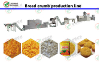 Nouvelle ligne de production de morceaux de pain extrudés à double vis, machine à fabriquer des morceaux de pain, broyeur de morceaux de pain, ligne de production en acier inoxydable