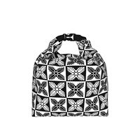 Sac à déjeuner isotherme personnalisable, mignon, portable, imperméable et réutilisable, avec fermeture à enroulement, motif Ulu rose style Hawaï