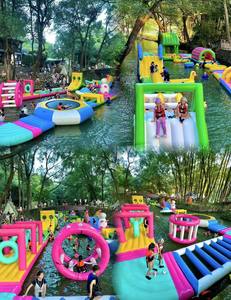 Plateau flottant gonflable pour enfants - Activité de parc aquatique familiale - Product Image 3