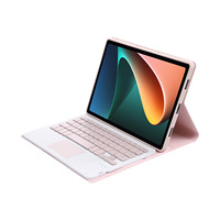 Casing Keyboard Magic Tablet penutup 12.4 inci, casing Keyboard Magic untuk Xiaomi Pad 6S Pro 2024 Trackpad nirkabel
