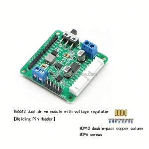 Módulo de Control de Motor DC TB6612FNG, Módulo de Control de Motor Dual/Cuádruple con Salida Regulada - Product Image 3
