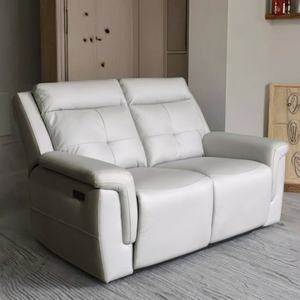 Ensemble de fauteuil inclinable en cuir moderne de haute qualité vente en gros de meubles bon marché direct de l'usine tapisserie d'ameublement en tissu canapé inclinable cadre en métal - Product Image 2