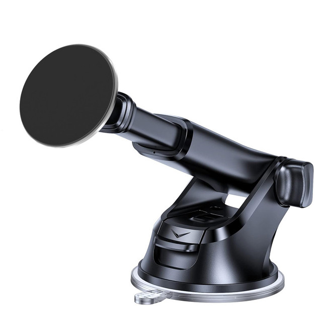 Adjustable Telescopic Arm Industrial-Strength Suction Cup Magnetic Phone Car Mount for Magsafe All Cell Phones