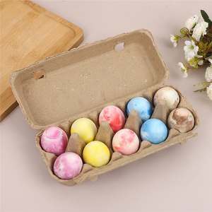 طباشير رسم للأطفال على شكل بيضة متعدد الألوان 6*4.5 سم للرسم والتلوين في الهواء الطلق - Product Image 4