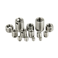 Automotive-Motorreparatur-Gewindeeinsatz mit 3-Loch-Befestigung aus Edelstahl für Zündkerzenloch M14x1.25