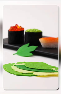 ใหม่ซูชิ<span class=keywords><strong>ตกแต่ง</strong></span><span class=keywords><strong>อาหาร</strong></span>ขนาดเล็กสีเขียวใบใบรุ่นเบนโตะข้าวบอลน้ํามันหลักฐานdividerสร้างสรรค์เบนโตะใบdividerซูชิ<span class=keywords><strong>ตกแต่ง</strong></span> - Product Image 6
