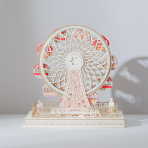 Modèle miniature de grande roue d'intérieur en papier pour centre commercial et parc d'aventure - Product Image 2