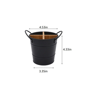 Estante de Almacenamiento para Utensilios de Cocina, Organizador de Cubiertos de Bambú, Soporte para Cucharas y Palillos - Product Image 3
