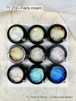 Gel UV pour ongles en gros, 9 couleurs, effet caméléon opale, pailleté, Smalto Semipermanente, gel de construction solide pour nail art