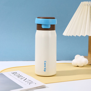 Bouteille d'eau isotherme en acier inoxydable sans BPA de 470 ml avec couvercle <span class=keywords><strong>2</strong></span>-en-1 anti-fuite - Product Image 5