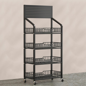 Kim loại snack hiển thị thực phẩm <span class=keywords><strong>Rack</strong></span> OEM Gia vị hiển thị giá siêu thị thiết bị thức ăn cho chó kệ trưng bày - Product Image 1