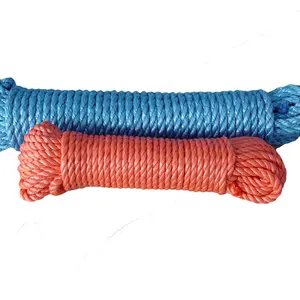 绞绳z-绞合3-4架聚乙烯编织塑料麻线/绳