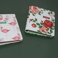 Carnet de recettes personnalisé pour la cuisine, relié par clip, pages vierges, avec papier d'art et plastification