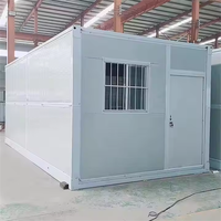 Suministro directo de fábrica Casa contenedor modular plegable portátil de 2 pisos de alta calidad con stock completo
