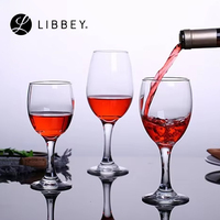 Libbey 4-13oz Verres à vapeur courts durables sans plomb pour les fêtes Bars Vin Bière Jus Lait Verre à boire