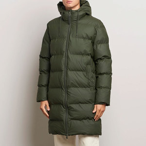 Long Puffer <b>Coat</b> Winter Jacket Warm Outerwear <b>Full</b> <b>Length</b> Lightweight Polyester Jacket for Casual Fashion Puffer Jacket - Product Image 2