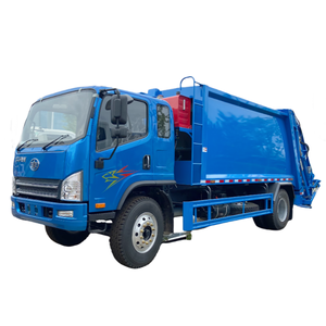 FAW 4x2 7m3 New Diesel Garbage Compression Truck Compressed Garbage Truck Factory Price - Product Image 4