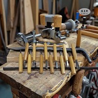 Kit de sculpture sur bois pour débutants professionnels Gouges ensemble d'outils de sculpture 12 ciseau à bois ensemble d'outils de sculpture sur bois ciseaux et poinçons