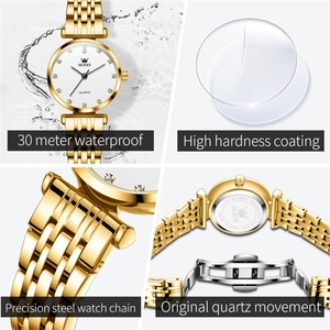 <span class=keywords><strong>Montre</strong></span> OLEVS 5596 personnalisée avec logo OEM, étanche, élégante, cadeau de luxe pour femmes, <span class=keywords><strong>montre</strong></span>-bracelet de luxe à quartz pour femmes - Product Image 5