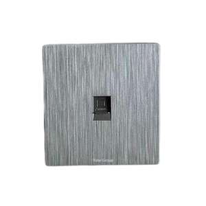 Enchufe de Pared Interior Moderno para Hotel con Panel Táctil, Material de PC, 220V, Enchufe Doble, Cable de TV Eléctrico Integrado - Product Image 2