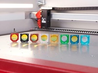 Máquina de Corte Láser de 500 mm con Enfoque Automático, Lentes Láser Infrarrojas de ZnSe de 20 mm y 50,8 mm