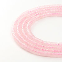 Perles de pierre naturelle Xulin 2*4mm en forme de disque plat, couleur sable doré, pour la fabrication de bijoux, bracelets et colliers DIY