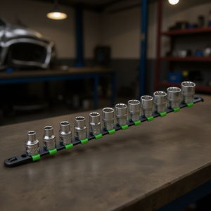 Fg 626 S13 <b>Socket</b> Set 13 Pc Metric Chrome Vanadium Steel For Automotive Repair Tools - Product Image 3