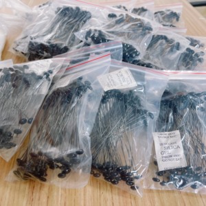 뜨거운 판매 투명 다채로운 인형 공예 액세서리 봉제 인형 동물 장난감 와이어와 1 와이어 유리 눈 2 눈 - Product Image 5