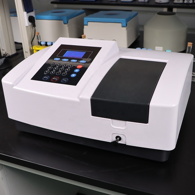 New Spectrophotometer Laboratory UV Photometer 190-1100nm UV-Visible Spectrophotometer
