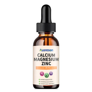 Ausreson OEM Gouttes liquides végétaliennes de Calcium, Magnésium, Zinc et Vitamine <span class=keywords><strong>D3</strong></span> pour le soutien immunitaire et osseux - Product Image 2