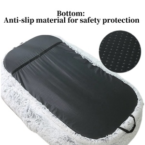 Cama grande y cálida de lujo para perros, colchón lavable supersuave para mascotas con soporte ortopédico inferior antideslizante para perros gigantes - Product Image 6