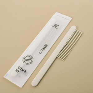 Ensemble d'hygiène personnalisé pour chambre d'hôtes avec pochette en plastique souple CPE, ensemble d'accessoires d'hôtel jetables bon marché - Product Image 5