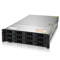 Serveur 2U avec un seul processeur AMD 7002/7003 et 16xDDR4 de mémoire, 12xSATA/SAS 3.5' HDD et 10xPCIe4.0 cartes accélérateurs et serveur AI en rack