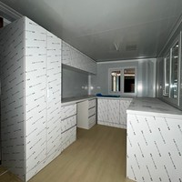 Maisons préfabriquées de luxe, villas, version haute, norme australienne, 20 pieds, 30 pieds, 40 pieds, maison conteneur extensible pour bureau, école, en acier